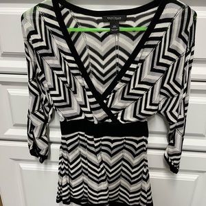 WHBM thin quarter sleeve sweater